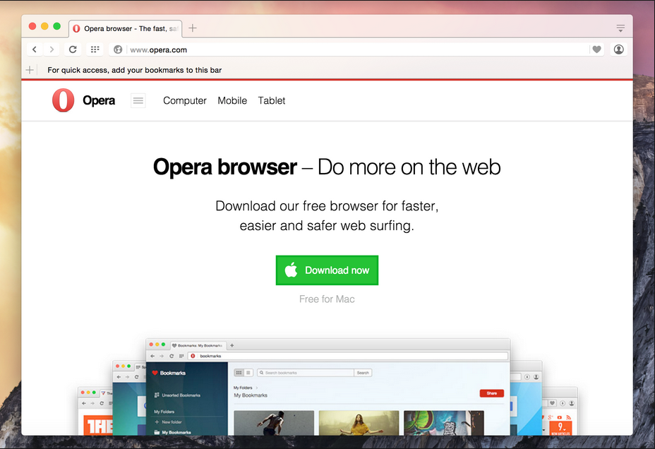 opera browser for mac download